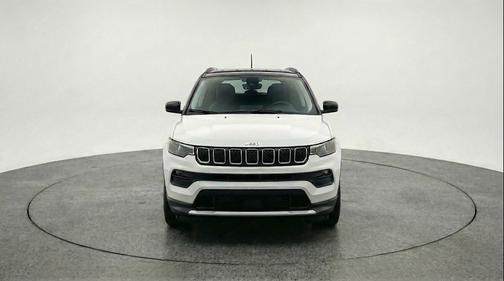 Bright White Clearcoat 2025 Jeep Compass Limited