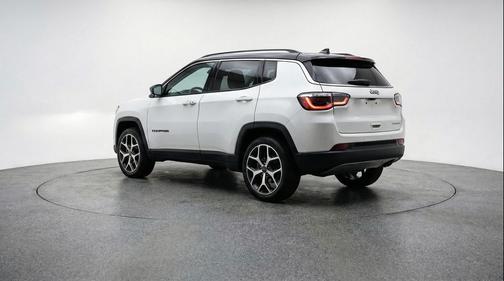 Bright White Clearcoat 2025 Jeep Compass Limited