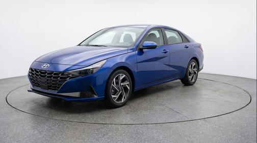 Intense Blue 2025 Hyundai ELANTRA SEL