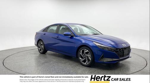 Intense Blue 2025 Hyundai ELANTRA SEL