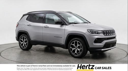 Silver Zynith Metallic Clearcoat 2025 Jeep Compass Limited