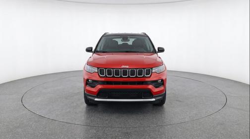 Red Hot Pearlcoat 2025 Jeep Compass Limited