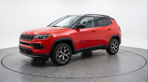 Red Hot Pearlcoat 2025 Jeep Compass Limited