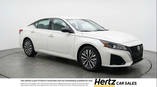 Glacier White 2025 Nissan Altima SV FWD