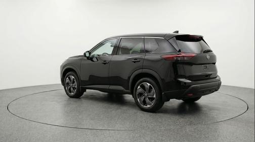 Super Black 2025 Nissan Rogue SV