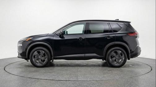 Super Black 2025 Nissan Rogue SV