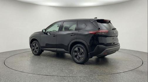 Super Black 2025 Nissan Rogue SV