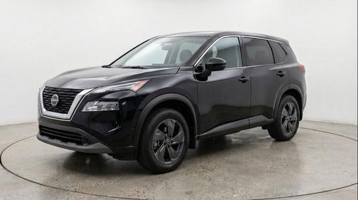 Super Black 2025 Nissan Rogue SV
