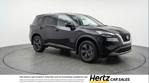 Super Black 2025 Nissan Rogue SV