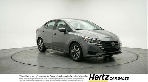 Gun Metallic 2025 Nissan Versa 1.6 SV