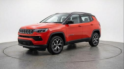 Red Hot Pearlcoat 2025 Jeep Compass Limited