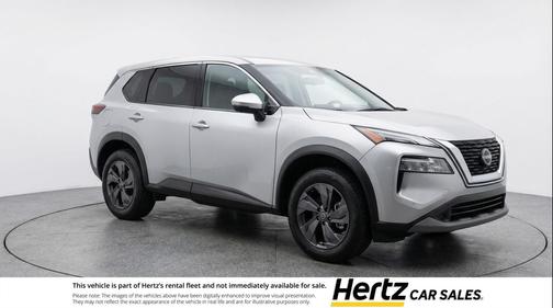 Brilliant Silver Metallic 2025 Nissan Rogue SV