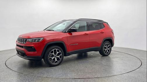 Red Hot Pearlcoat 2025 Jeep Compass Limited