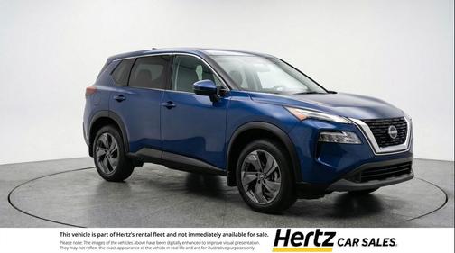 Deep Ocean Blue Pearl 2025 Nissan Rogue SV