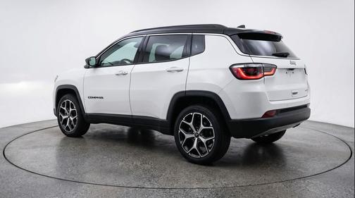 Bright White Clearcoat 2025 Jeep Compass Limited