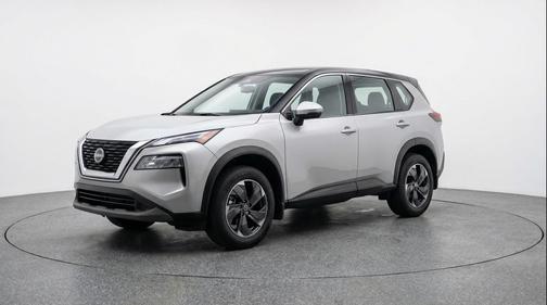 Brilliant Silver Metallic 2025 Nissan Rogue SV