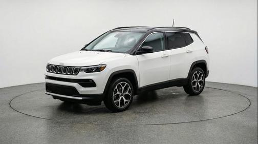 Bright White Clearcoat 2025 Jeep Compass Limited