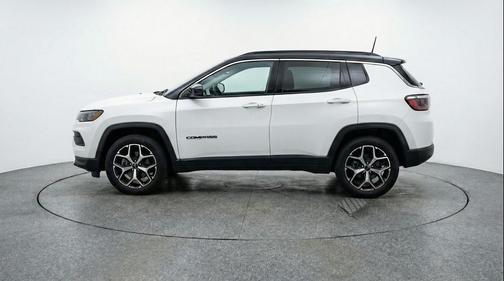 Bright White Clearcoat 2025 Jeep Compass Limited