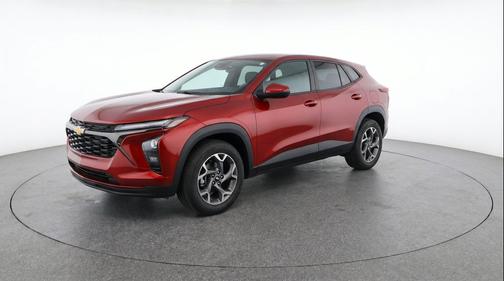 Crimson Metallic 2025 Chevrolet Trax LT