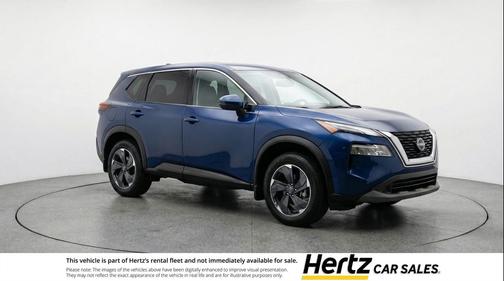 Deep Ocean Blue Pearl 2025 Nissan Rogue SV
