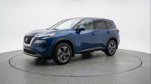 Deep Ocean Blue Pearl 2025 Nissan Rogue SV