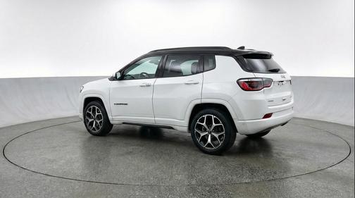 Bright White Clearcoat 2025 Jeep Compass Limited