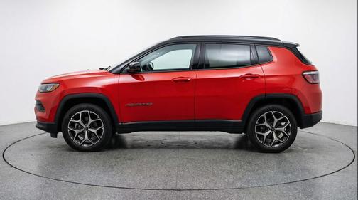 Red Hot Pearlcoat 2025 Jeep Compass Limited