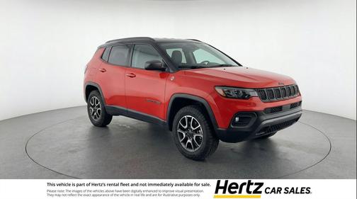 Red Hot Pearlcoat 2025 Jeep Compass Trailhawk