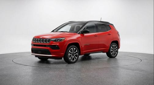 Red Hot Pearlcoat 2025 Jeep Compass Trailhawk