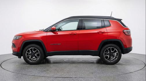 Red Hot Pearlcoat 2025 Jeep Compass Trailhawk