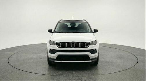 Bright White Clearcoat 2025 Jeep Compass Limited
