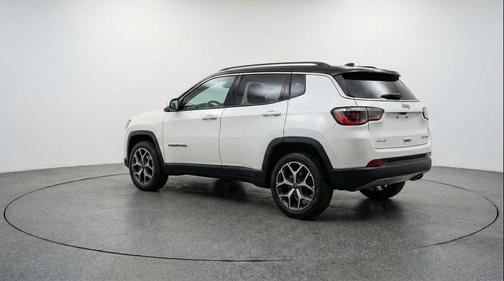 Bright White Clearcoat 2025 Jeep Compass Limited