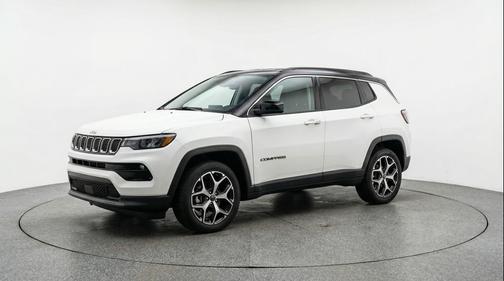 Bright White Clearcoat 2025 Jeep Compass Limited
