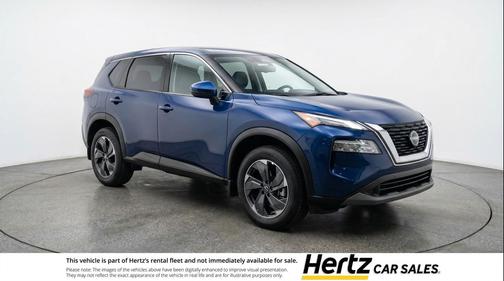Deep Ocean Blue Pearl 2025 Nissan Rogue SV
