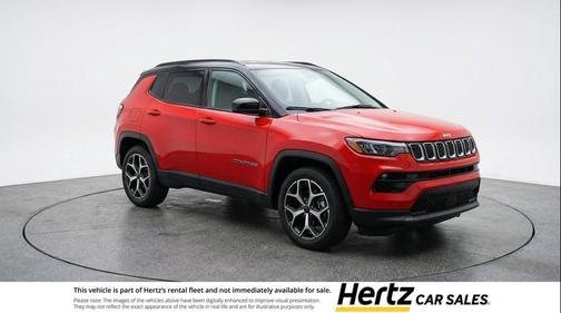 Red Hot Pearlcoat 2025 Jeep Compass Limited