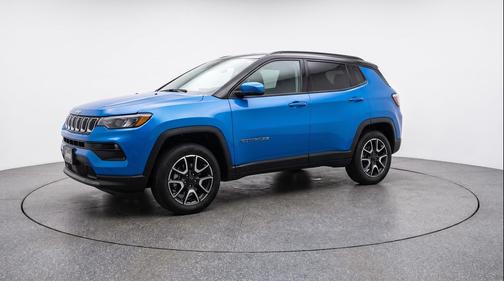 Hydro Blue Pearlcoat 2025 Jeep Compass Trailhawk