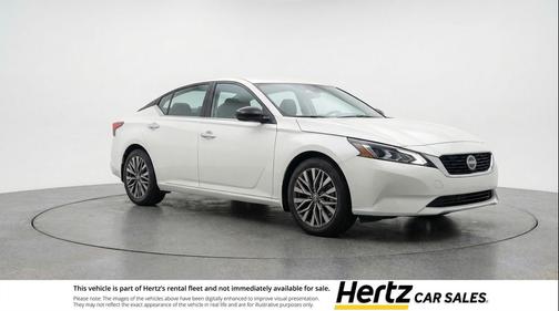 Glacier White 2025 Nissan Altima SV FWD