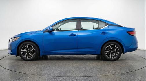 Electric Blue Metallic 2025 Nissan Sentra SV