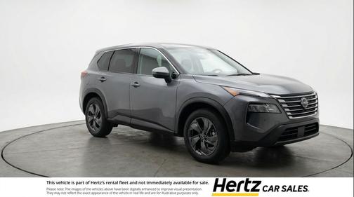 Gun Metallic 2025 Nissan Rogue SV