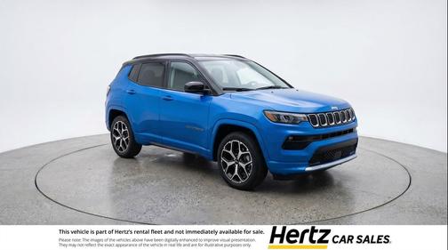 Hydro Blue Pearlcoat 2025 Jeep Compass Limited