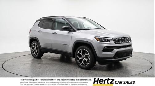 Silver Zynith Metallic Clearcoat 2025 Jeep Compass Limited