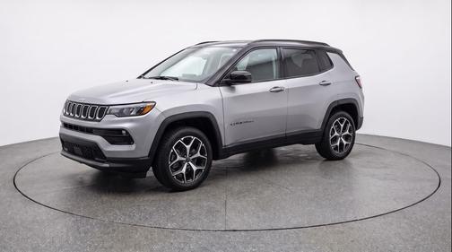 Silver Zynith Metallic Clearcoat 2025 Jeep Compass Limited