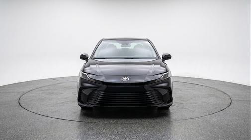 Midnight Black Metallic 2025 Toyota Camry LE