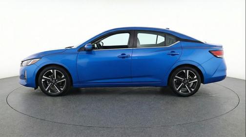 Electric Blue Metallic 2025 Nissan Sentra SV