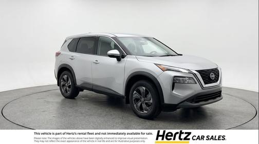Brilliant Silver Metallic 2025 Nissan Rogue SV