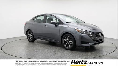 Gun Metallic 2025 Nissan Versa 1.6 SV