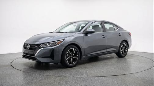 Gun Metallic 2025 Nissan Sentra SV