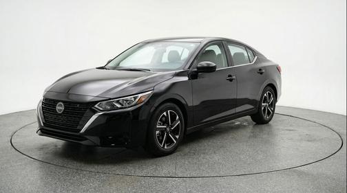 Super Black 2025 Nissan Sentra SV