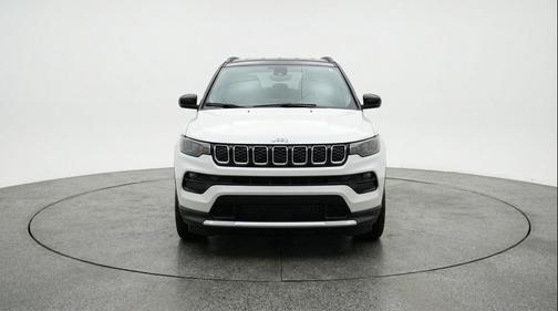 Bright White Clearcoat 2025 Jeep Compass Limited