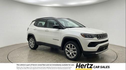 Bright White Clearcoat 2025 Jeep Compass Limited